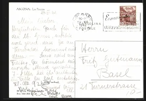 AK Ascona, La Piazza