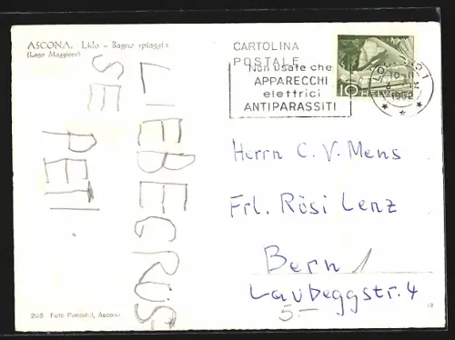 AK Ascona, Lido - Bagno spiaggia