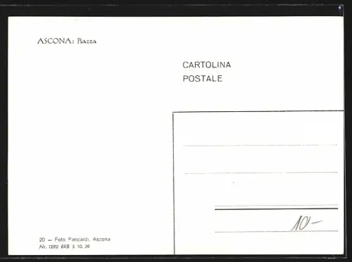 AK Ascona, Piazza