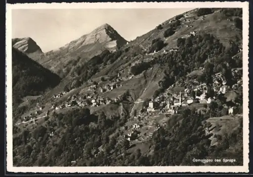 AK Comologno, Ortsansicht mit Spruga