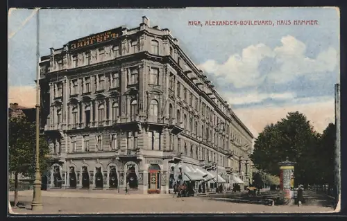 AK Riga, Alexander-Boulevard, Haus Hammer