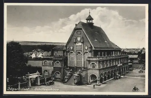 AK Jägerndorf, Blick auf das Schützenhaus