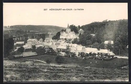 AK Héricourt-en-Caux, La Vallée