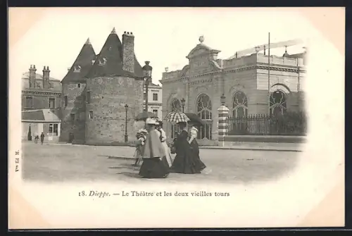 AK Dieppe, Le Théâtre et les deux vieilles tours