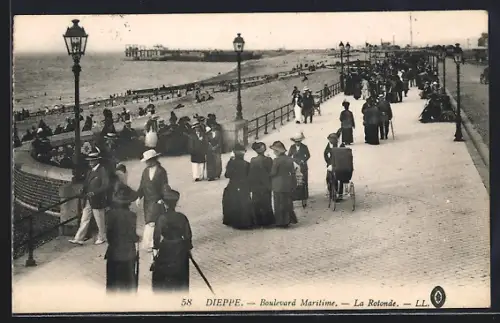 AK Dieppe, Boulevard Maritime, La Rotonde
