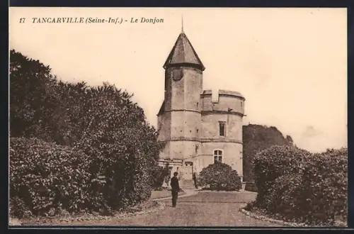 AK Tancarville /Seine-Inf., Le Donjon