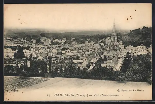 AK Harfleur /S.-Inf., Vue panoramique