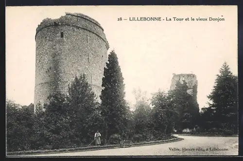 AK Lillebonne, La Tour et le vieux Donjon
