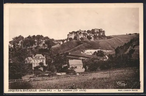 AK Arques-la-Bataille /Seine-Inf., Le Château, XIe siècle