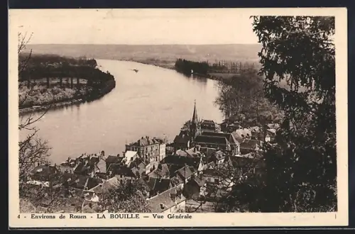 AK La Bouille, Vue Générale