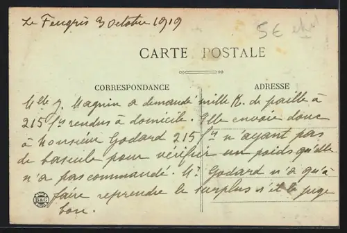 AK Beuzevillette /Seine-Inf, Le Château de Fougères
