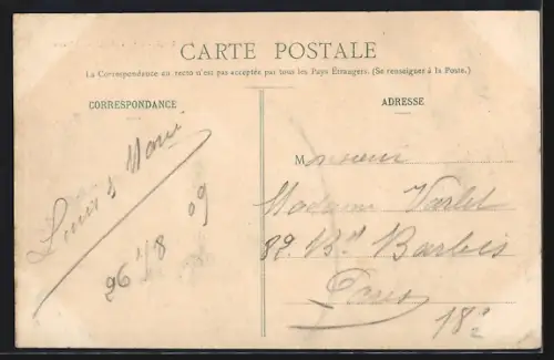 AK Canteleu, Château élégant entouré de verdure
