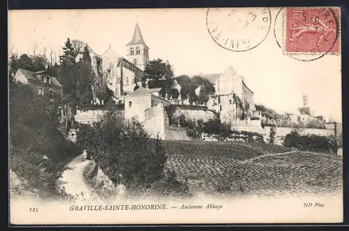 AK Graville-Sainte-Honorine, Ancienne Abbaye