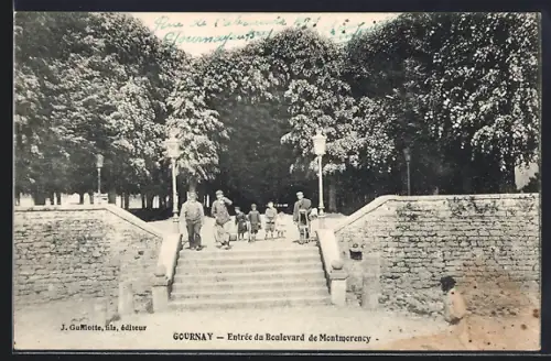 AK Gournay, Entrée du Boulevard de Montmorency