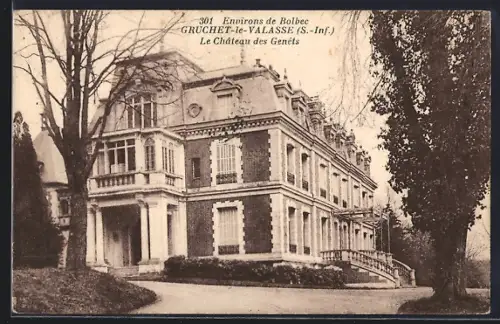 AK Gruchet-le-Valasse /S.-Inf., Le Château des Genêts