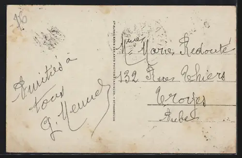 AK Dieppe, Hôtel Royal et Église St-Jacques