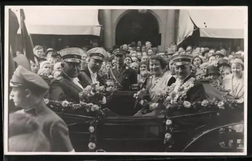 Foto-AK Schützenkönig um 1935