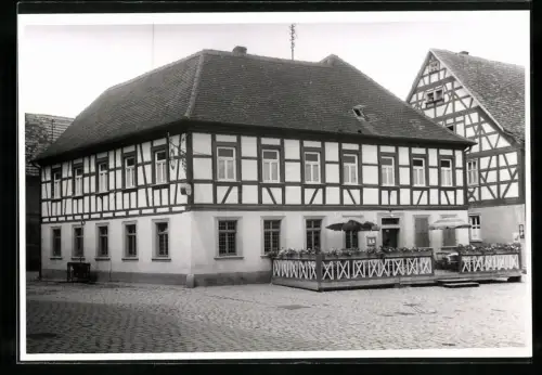 Fotografie Ansicht Iphofen / Mfr., Gasthaus Zum Kreuz
