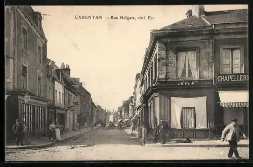 AK Carentan, Rue Holgate, côté Est
