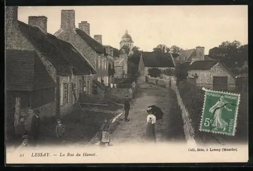 AK Lessay, La Rue du Hamet