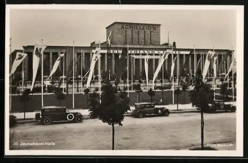 AK Leipzig, Internationale Pelz- und Jagd-Ausstellung 1930, Deutschland-Halle