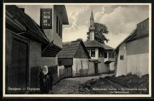 AK Sarajewo, Strassenpartie im Türkenviertel
