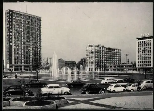 AK Berlin-Charlottenburg, Ernst-Reuter-Platz
