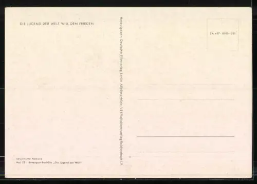 AK Sowjetische Pioniere, DDR-Propaganda