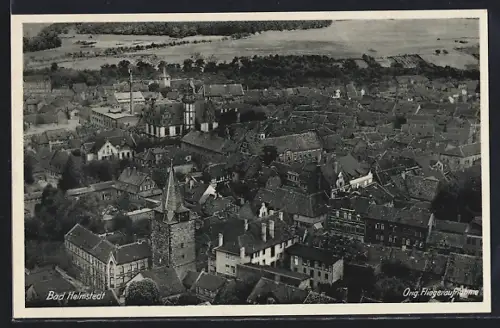 AK Bad Helmstedt, Stadtansicht vom Flugzeug aus