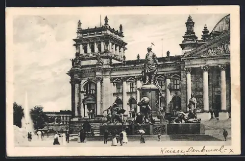 AK Berlin, Bismarckdenkmal