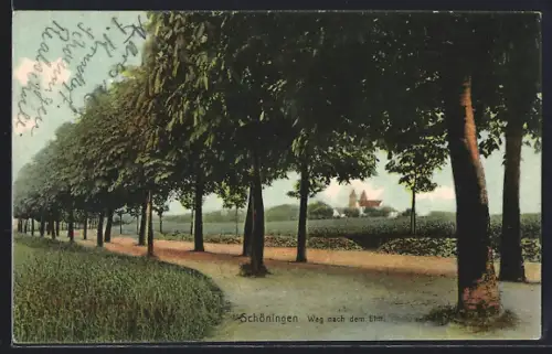 AK Schöningen, Weg nach dem Elm