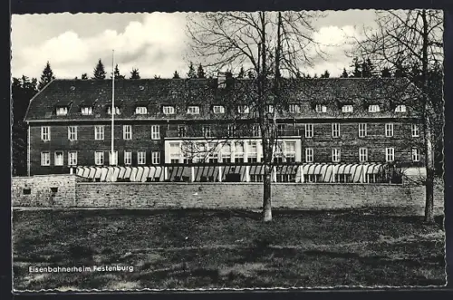 AK Festenburg, Eisenbahnerheim