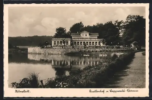 AK Helmstedt, Quellenhof im Lappwald, Terrasse