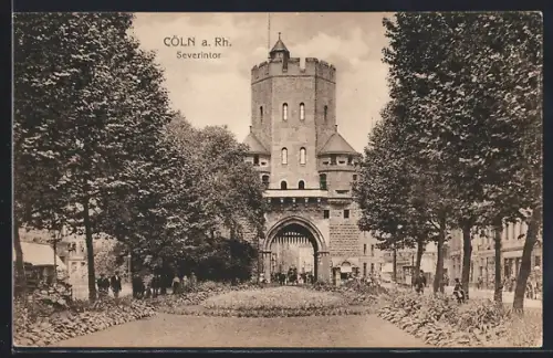 AK Cöln a. Rh., Severintor