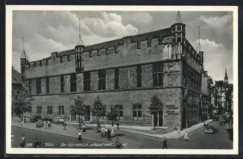 AK Köln, Gürzenich, erbaut 1441-47