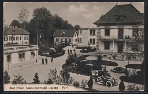 AK Luzern, Kantonale Krankenanstalt, Park