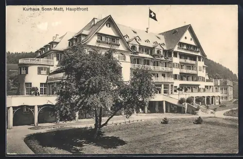 AK Sonn-Matt, Kurhaus, Hauptfront