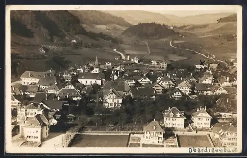 AK Oberdiessbach /Bern, Teilansicht, Fliegeraufnahme