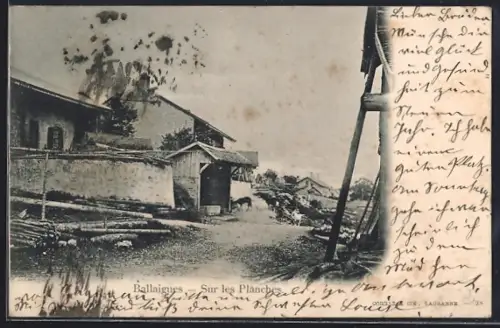 AK Ballaigues, Sur les Planches