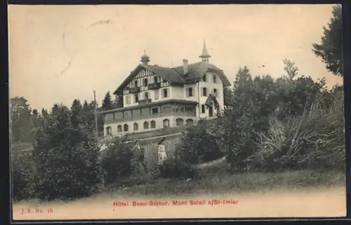 AK Saint-Imier, Mont Soleil, Hôtel Beau-Séjour