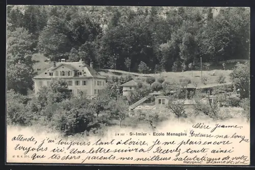 AK St-Imier, Ecole Menagère