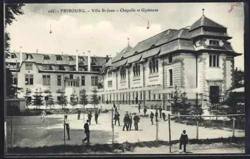 AK Fribourg, Villa St-Jean, Chapelle et Gymnase