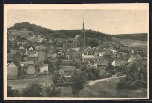 AK Eich b. Andernach, Teilansicht mit Kirche