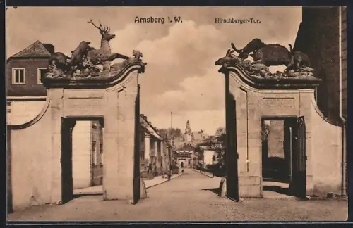 AK Arnsberg i.W., Partie am Hirschberger Tor