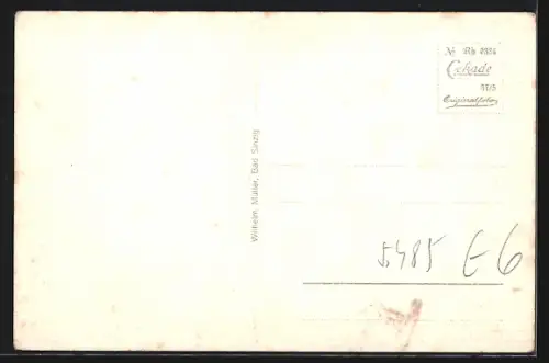 AK Bad Sinzig a. Rhein, Teilansicht mit Kirche