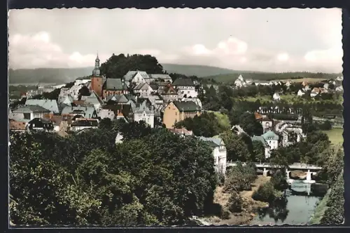 AK Arnsberg i. W., Teilansicht mit Kirche