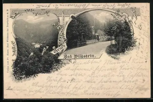 AK Bad Wildstein / Mosel, Ortsansicht und Strassenpartie