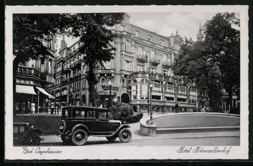 AK Bad Oeynhausen, Hotel Hohenzollernhof