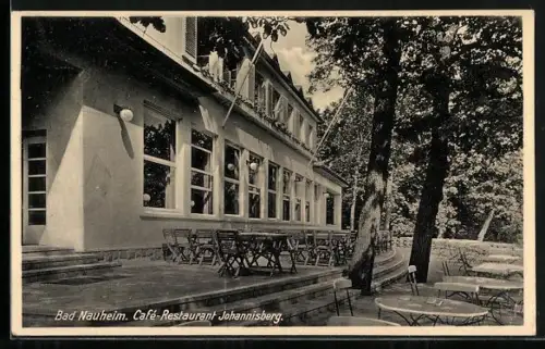 AK Bad Nauheim, Café-Restaurant Johannisberg