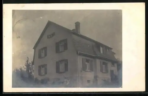 Foto-AK Merzhausen / Breisgau, Wohnhaus